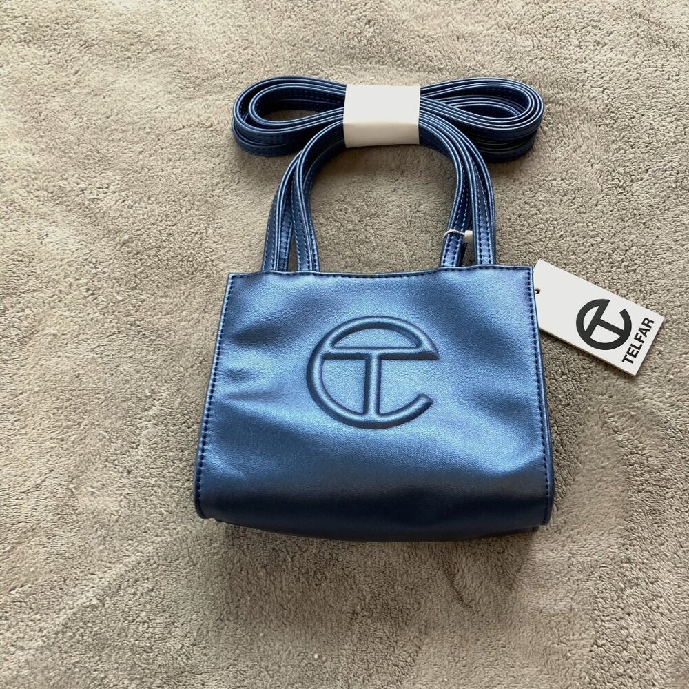Telfar Small Bag-Cobalt